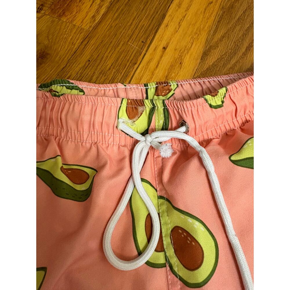 Mens Medium Trunks Avocado and KIWI